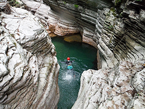 Canyoning Dolomiti Val Noana
